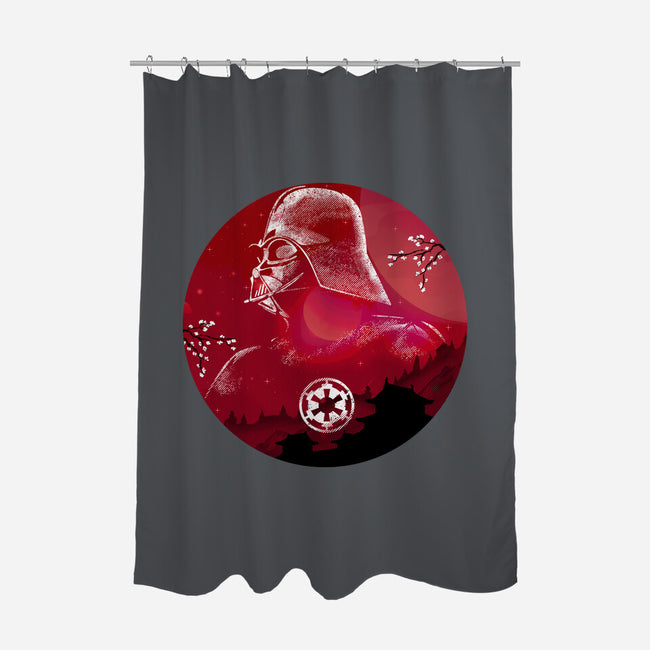 Dark Lord Galaxy-None-Polyester-Shower Curtain-Astrobot Invention