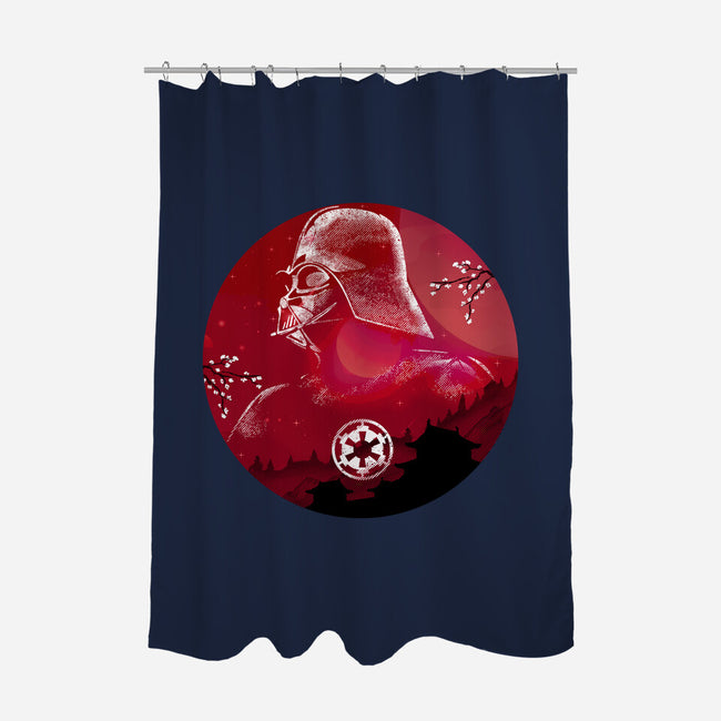 Dark Lord Galaxy-None-Polyester-Shower Curtain-Astrobot Invention