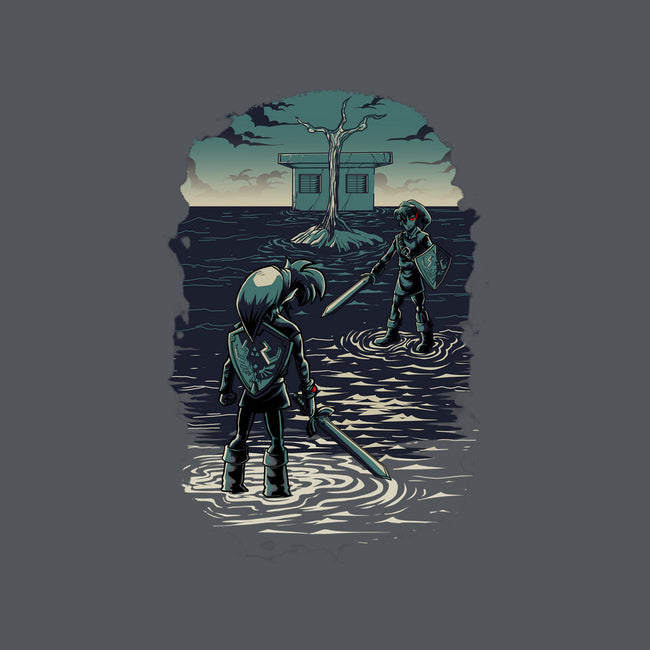 Link Vs Dark Link-Unisex-Basic-Tee-Diego Oliver