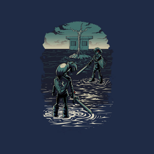 Link Vs Dark Link-Unisex-Pullover-Sweatshirt-Diego Oliver