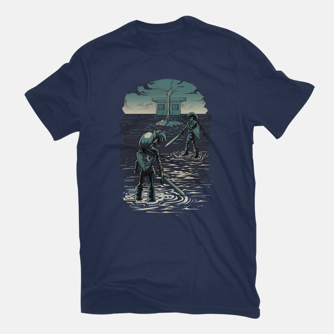 Link Vs Dark Link-Youth-Basic-Tee-Diego Oliver