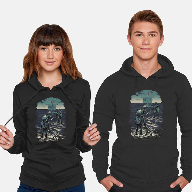 Link Vs Dark Link-Unisex-Pullover-Sweatshirt-Diego Oliver