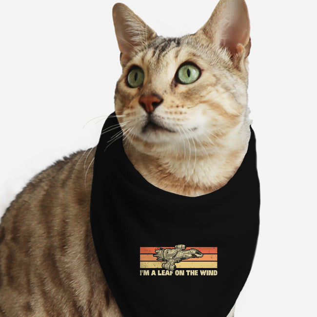 Vintage Leaf-Cat-Bandana-Pet Collar-retrodivision