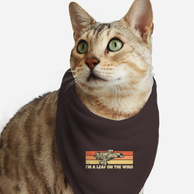 Vintage Leaf-Cat-Bandana-Pet Collar-retrodivision