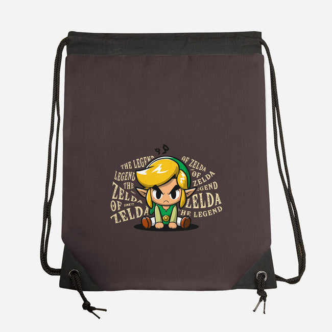 The Legend Link-None-Drawstring-Bag-ashytaka