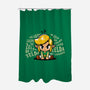 The Legend Link-None-Polyester-Shower Curtain-ashytaka