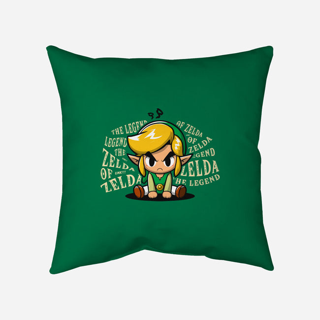 The Legend Link-None-Non-Removable Cover w Insert-Throw Pillow-ashytaka