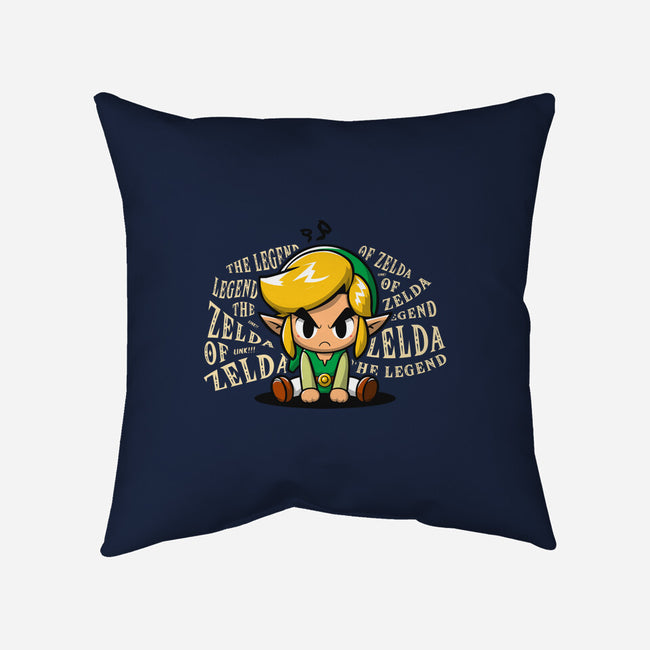 The Legend Link-None-Removable Cover w Insert-Throw Pillow-ashytaka