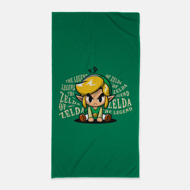 The Legend Link-None-Beach-Towel-ashytaka