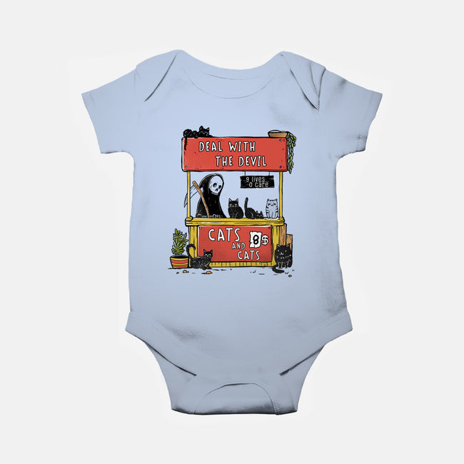 Deal With The Devil-Baby-Basic-Onesie-constantine2454