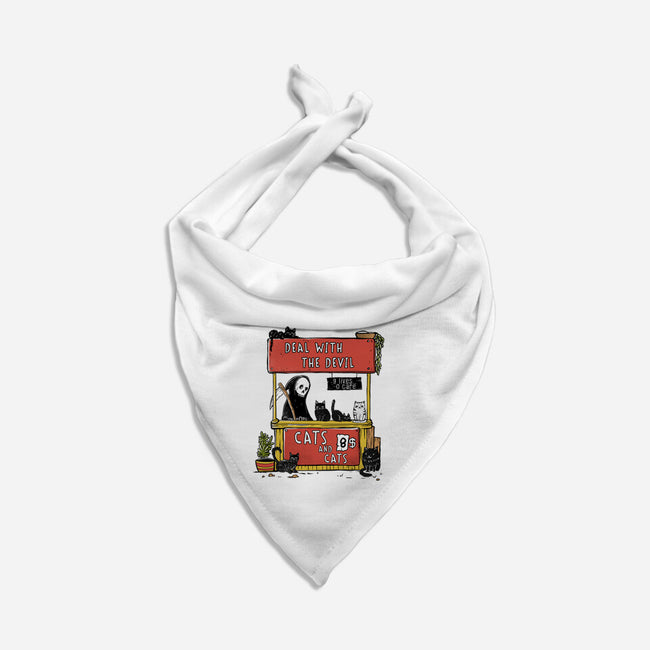 Deal With The Devil-Cat-Bandana-Pet Collar-constantine2454