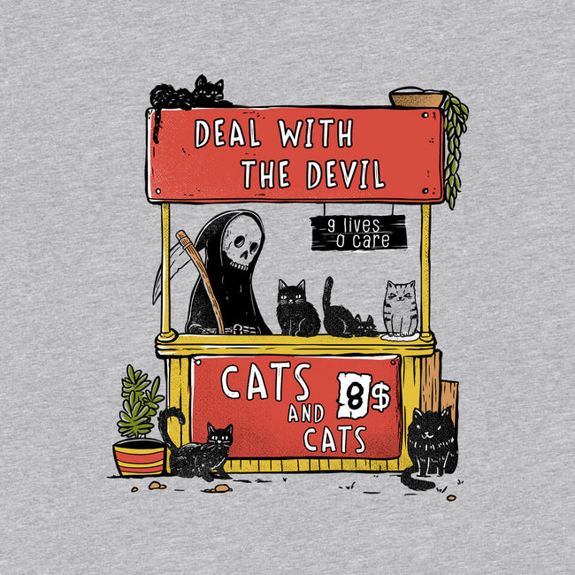 Deal With The Devil-Womens-V-Neck-Tee-constantine2454