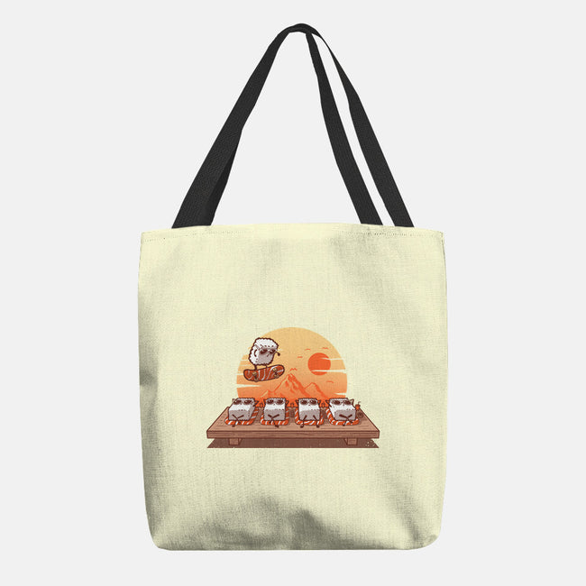Sushi Sunset-None-Basic Tote-Bag-erion_designs