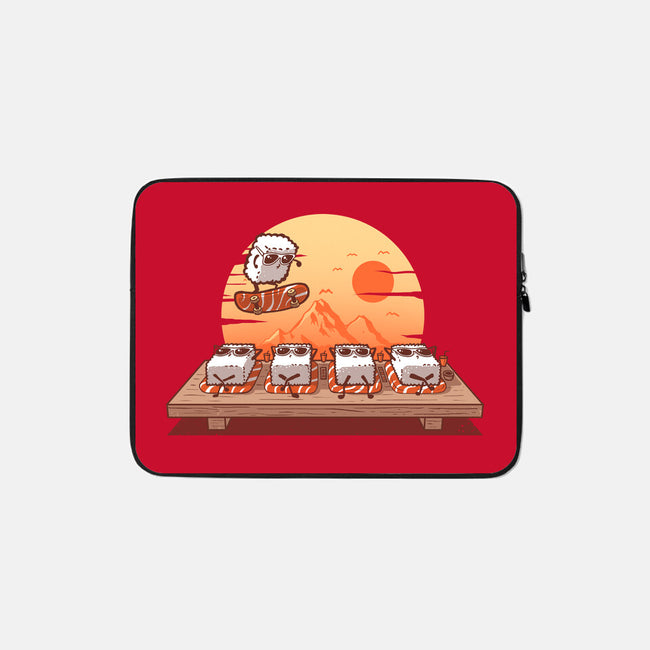 Sushi Sunset-None-Zippered-Laptop Sleeve-erion_designs