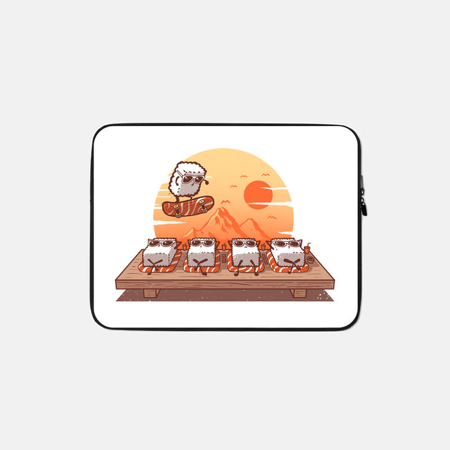 Sushi Sunset-None-Zippered-Laptop Sleeve-erion_designs