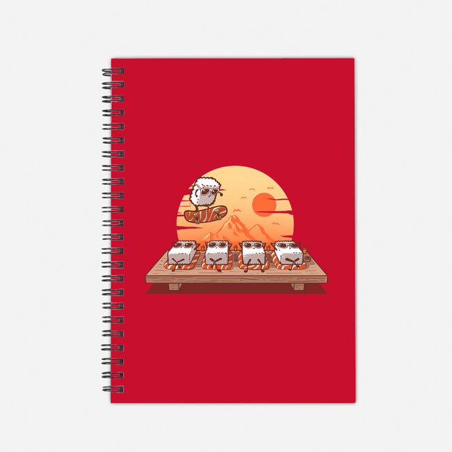 Sushi Sunset-None-Dot Grid-Notebook-erion_designs