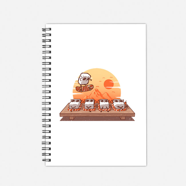 Sushi Sunset-None-Dot Grid-Notebook-erion_designs