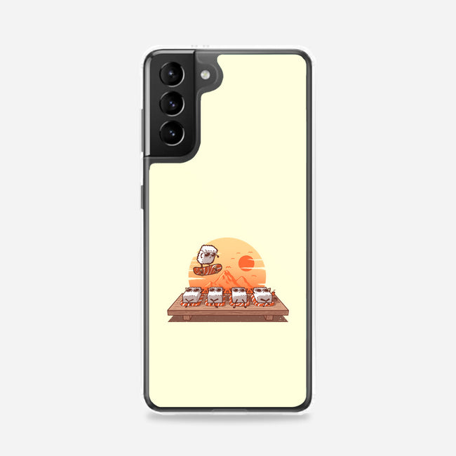 Sushi Sunset-Samsung-Snap-Phone Case-erion_designs