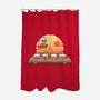 Sushi Sunset-None-Polyester-Shower Curtain-erion_designs