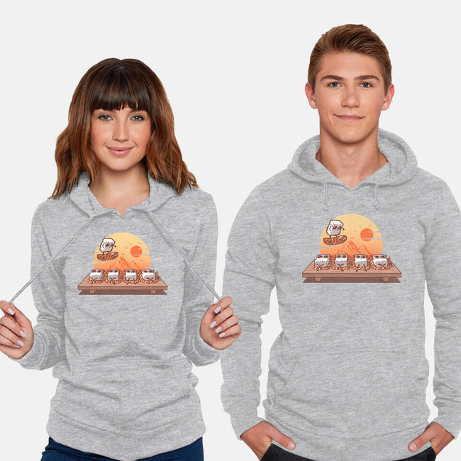 Sushi Sunset-Unisex-Pullover-Sweatshirt-erion_designs