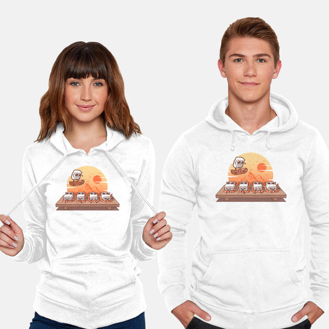 Sushi Sunset-Unisex-Pullover-Sweatshirt-erion_designs