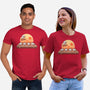 Sushi Sunset-Unisex-Basic-Tee-erion_designs