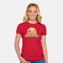 Sushi Sunset-Womens-Fitted-Tee-erion_designs