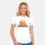 Sushi Sunset-Womens-Fitted-Tee-erion_designs