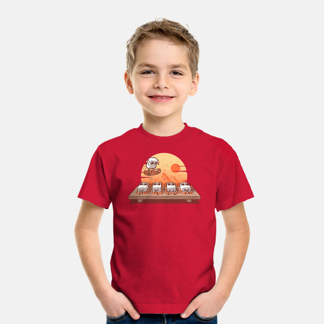 Sushi Sunset-Youth-Basic-Tee-erion_designs