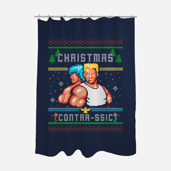 Christmas Contrassic-None-Polyester-Shower Curtain-constantine2454