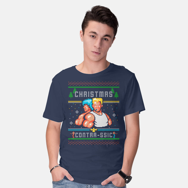 Christmas Contrassic-Mens-Basic-Tee-constantine2454