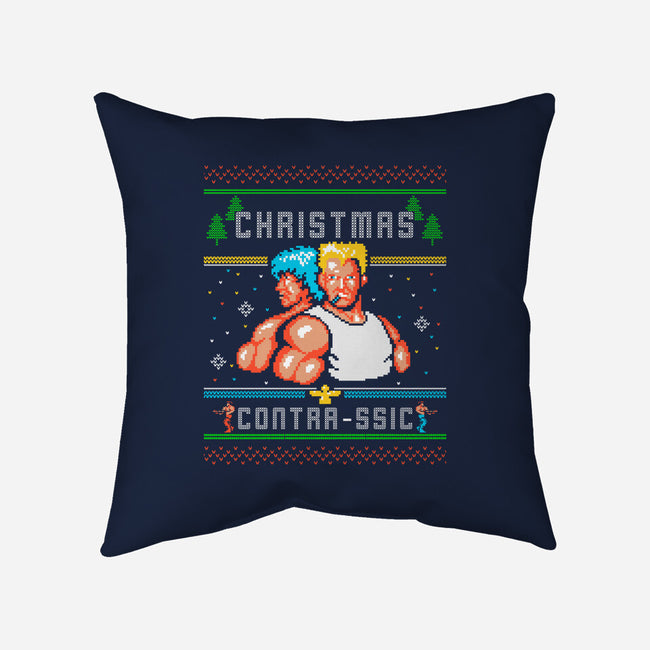 Christmas Contrassic-None-Non-Removable Cover w Insert-Throw Pillow-constantine2454