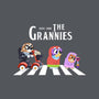 Grannies Crossing-Unisex-Crew Neck-Sweatshirt-Alexhefe