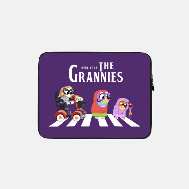 Grannies Crossing-None-Zippered-Laptop Sleeve-Alexhefe