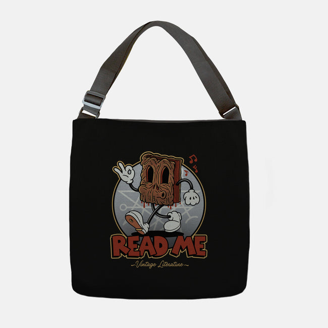 Read Me-None-Adjustable Tote-Bag-Getsousa!