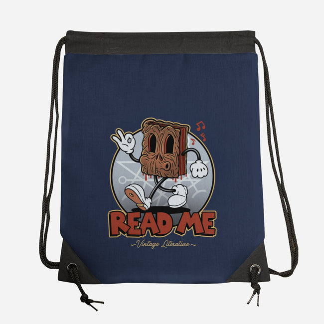 Read Me-None-Drawstring-Bag-Getsousa!