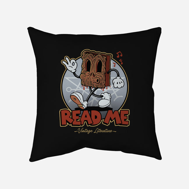 Read Me-None-Removable Cover w Insert-Throw Pillow-Getsousa!