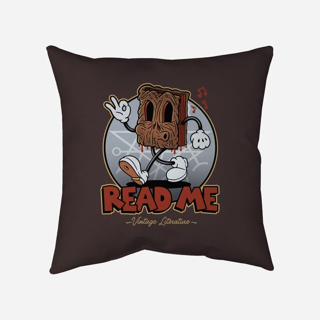 Read Me-None-Removable Cover w Insert-Throw Pillow-Getsousa!