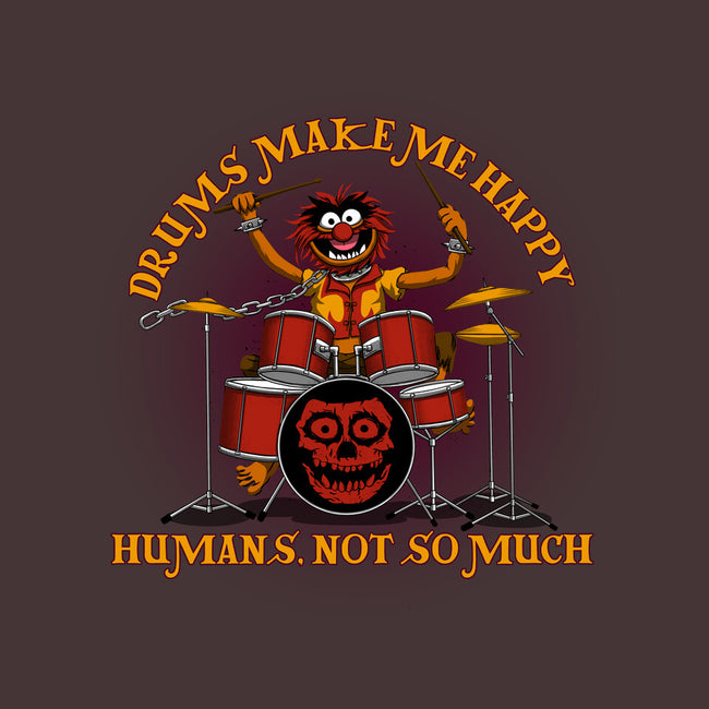 Drums Make Me Happy-None-Adjustable Tote-Bag-rmatix