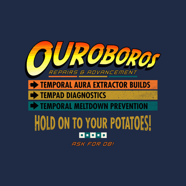 Ouroboros Repairs-None-Indoor-Rug-rocketman_art