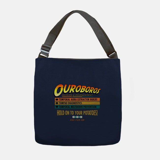 Ouroboros Repairs-None-Adjustable Tote-Bag-rocketman_art