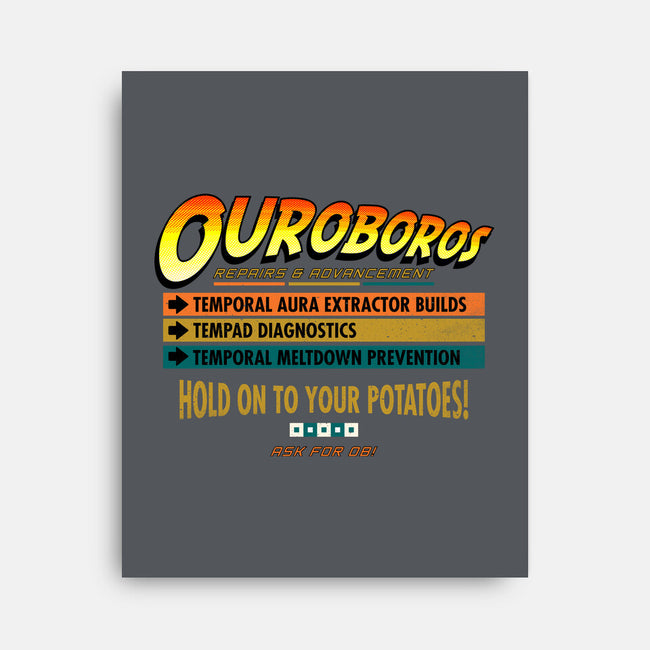 Ouroboros Repairs-None-Stretched-Canvas-rocketman_art