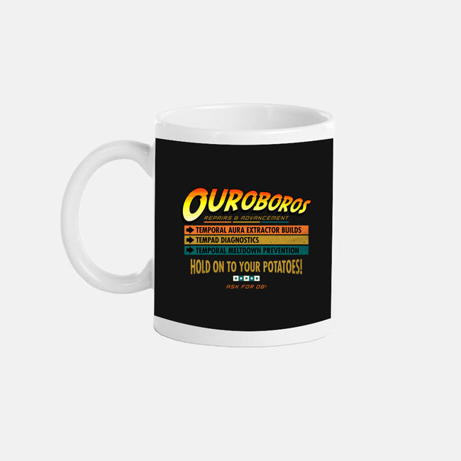 Ouroboros Repairs-None-Mug-Drinkware-rocketman_art