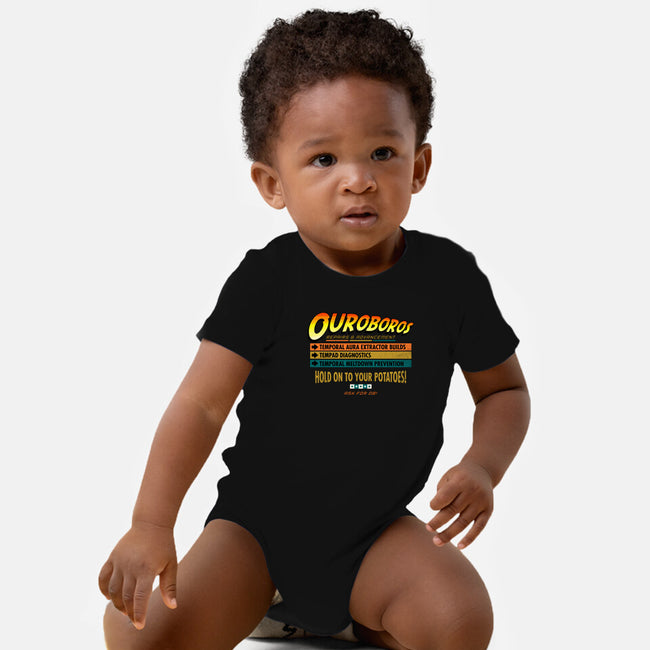 Ouroboros Repairs-Baby-Basic-Onesie-rocketman_art