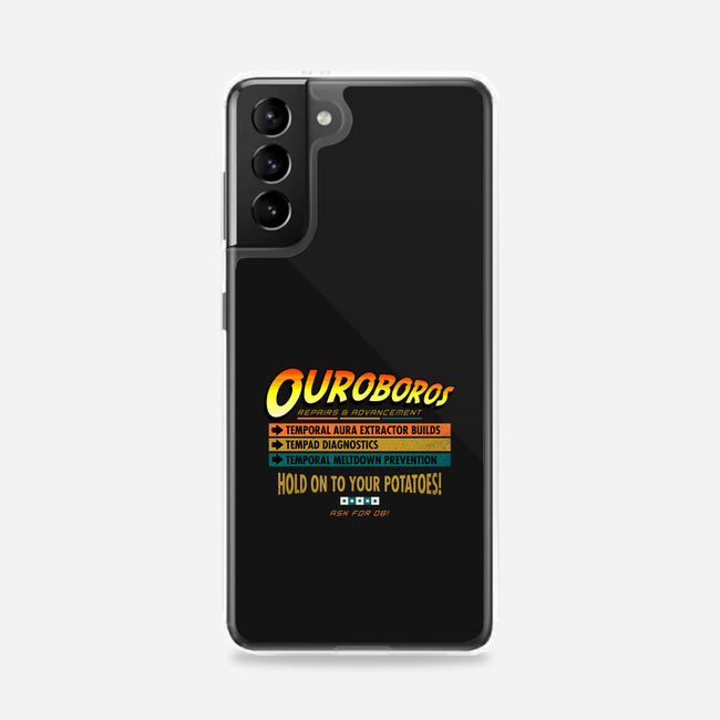 Ouroboros Repairs-Samsung-Snap-Phone Case-rocketman_art