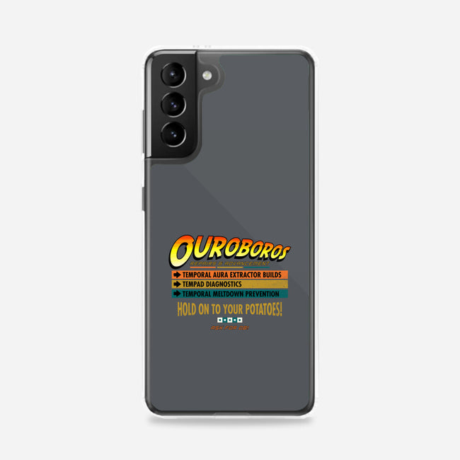 Ouroboros Repairs-Samsung-Snap-Phone Case-rocketman_art