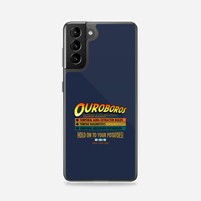 Ouroboros Repairs-Samsung-Snap-Phone Case-rocketman_art