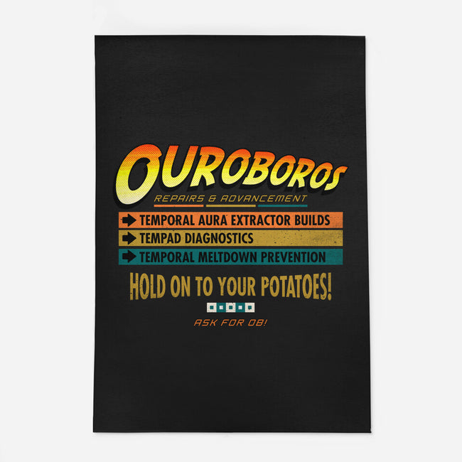 Ouroboros Repairs-None-Outdoor-Rug-rocketman_art