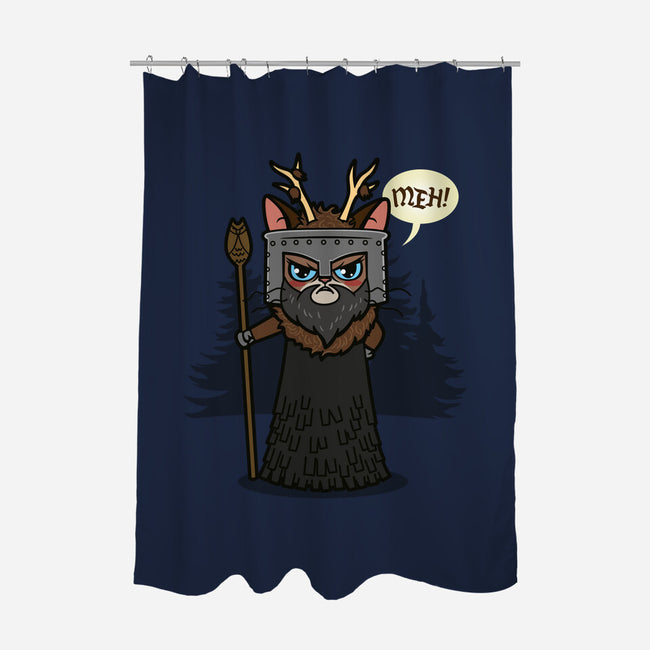 The Knight Who Says Meh-None-Polyester-Shower Curtain-Boggs Nicolas