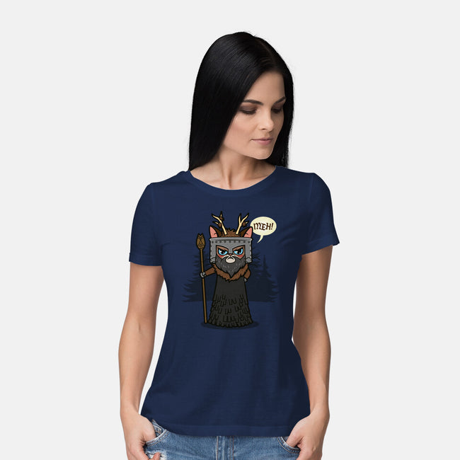 The Knight Who Says Meh-Womens-Basic-Tee-Boggs Nicolas